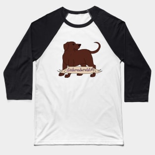 Labradorable! (Brown Lab) Baseball T-Shirt